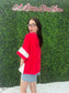 Ruby Exposed Seam Top