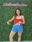 JB DYED FRAY HEM SHORTS 150267