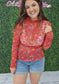 Floral Lace Long Sleeve Top