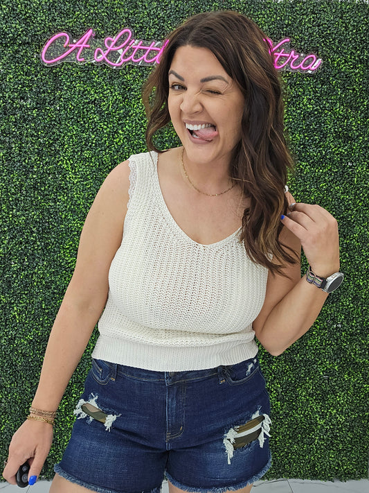 HAMPTONS TWIST BACK TANK
