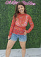 Floral Lace Long Sleeve Top
