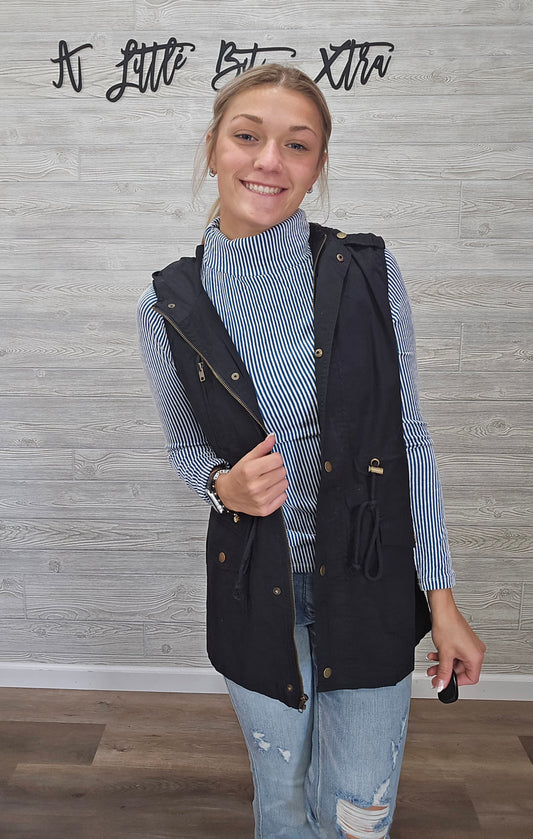 TEAL RIBBED TURTLE NECK