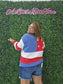 Mineral Washed America Flag Sweatshirt