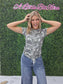 Olive Short Sleeve Camo Tee