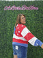 Mineral Washed America Flag Sweatshirt