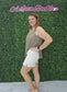 JB SIDE SLIT CUT OFF SHORTS 150089