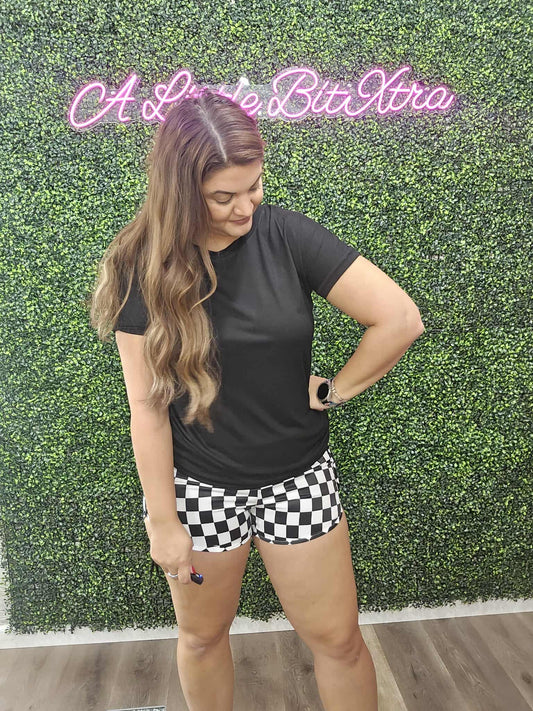 Checkerboard Shorts