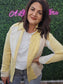 YELLOW PATCHWORK SHACKET