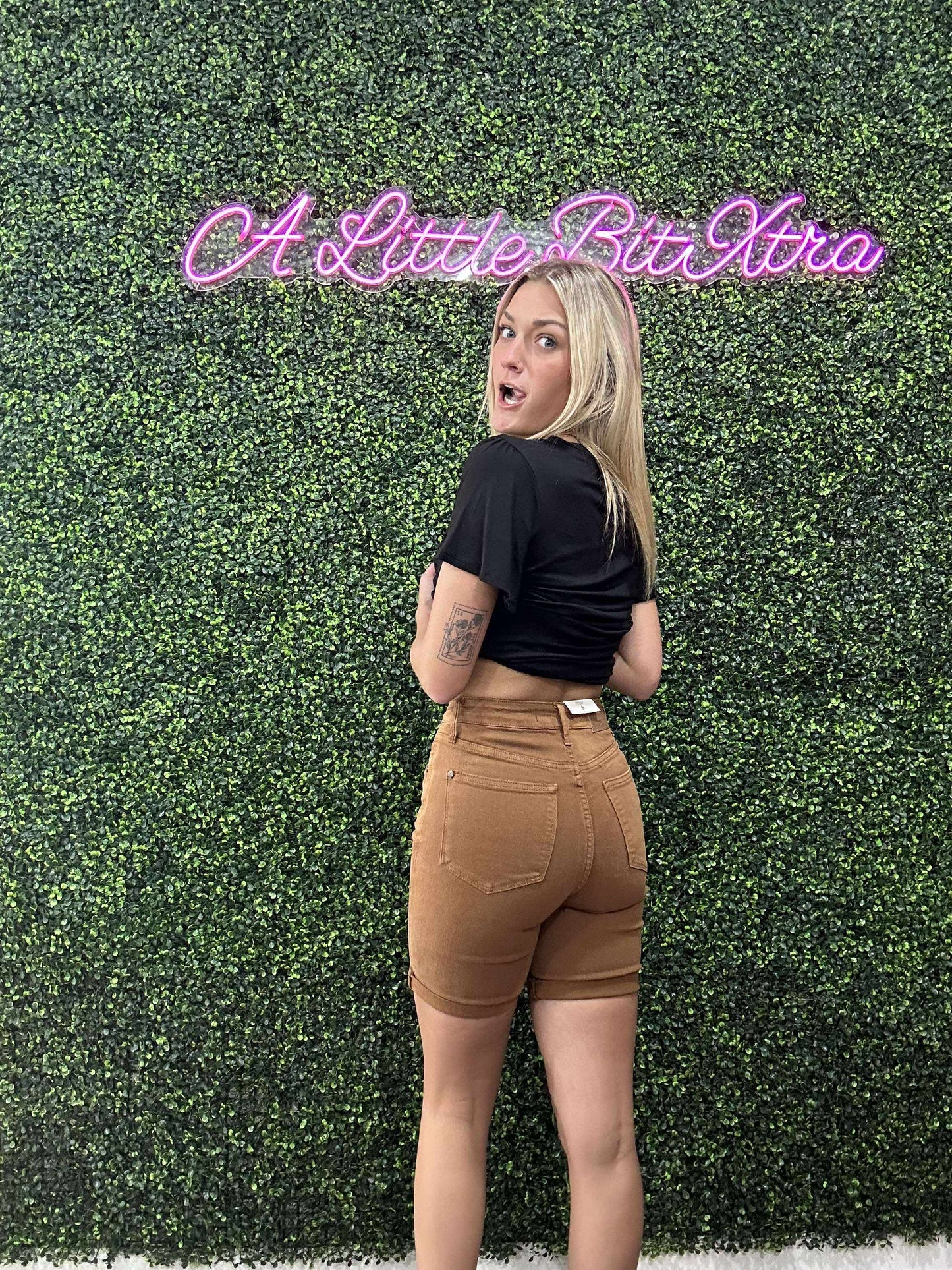 Judy Blue Brown Jean Shorts
