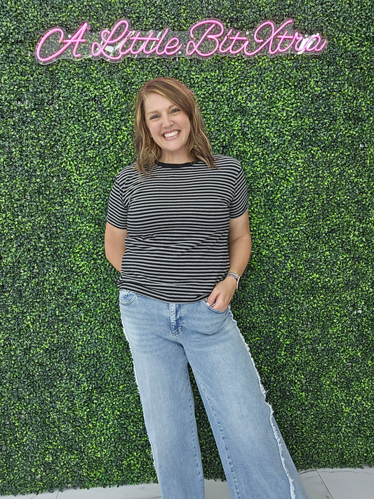 JB Retro Wide Raw Outseam