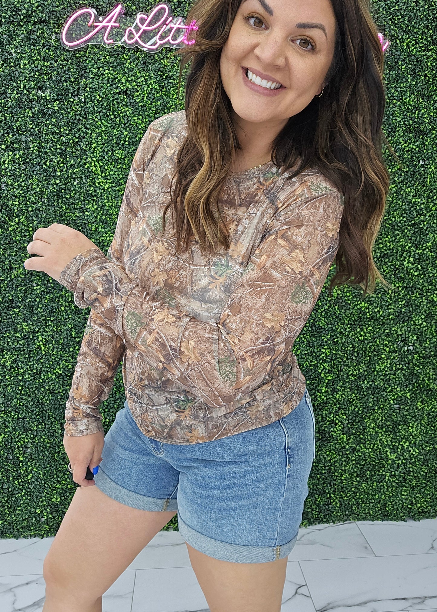 CAMO Mesh Top