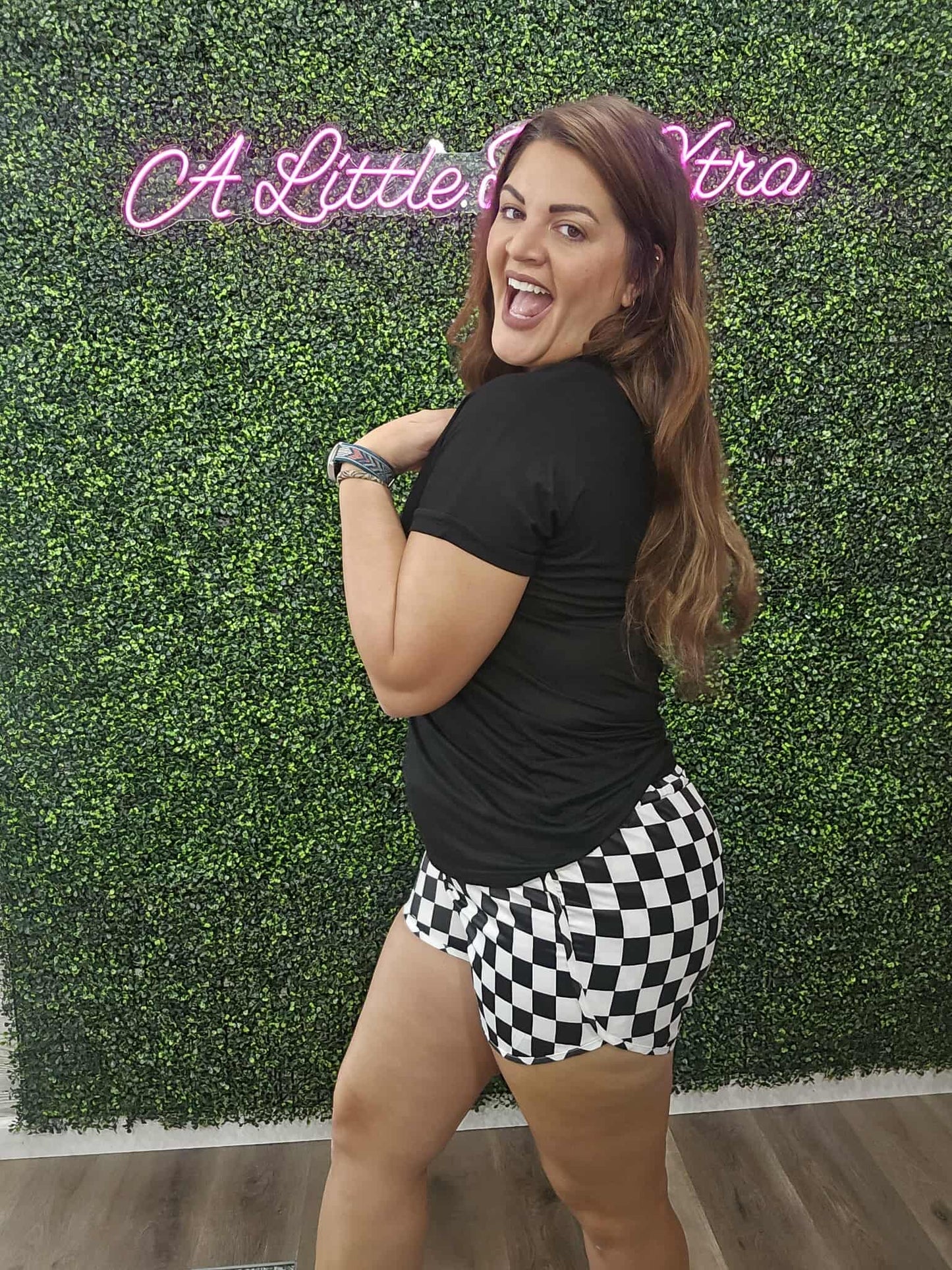 Checkerboard Shorts