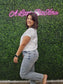WHITE BOXY COTTON TEE