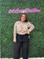 Black Pleated Wide Leg Pants