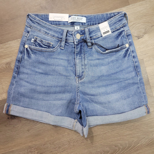 JB Hi-Waist Cuffed Shorts