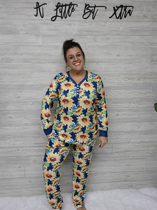 SUNFLOWER PAJAMAS