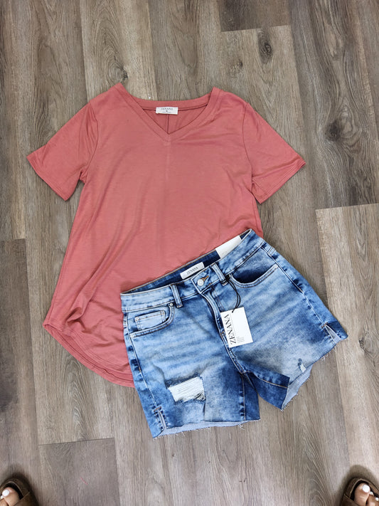 MAUVE T-SHIRT