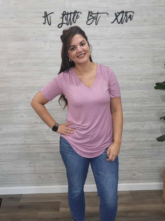 DUSTY PINK TEE