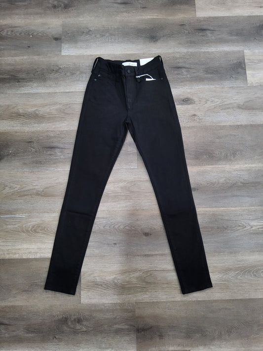 KANCAN BLACK NON-DISTRESSED JEANS